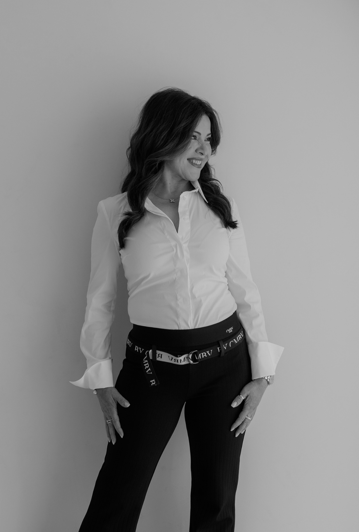 Unternehmerin bei ihrem Brandshooting mit Caro Simon Photography