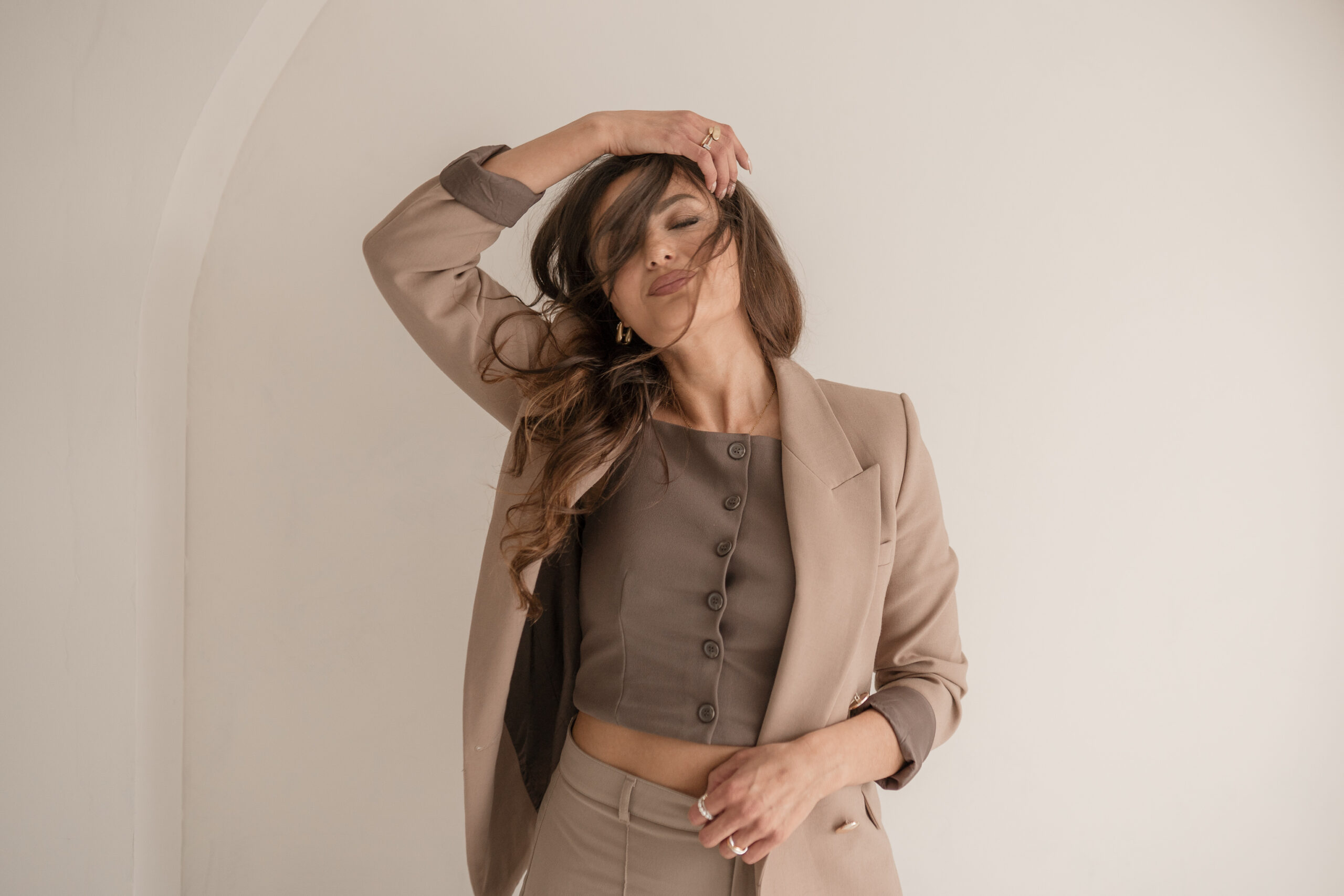 Lifecoach und Unternehmerin bei ihrem Brandshooting mit Caro Simon Brandfotografin
